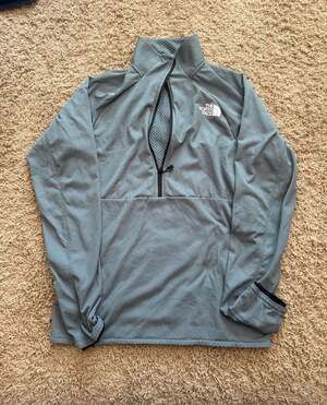 The North Face Summit Futurefleece LT 1/2 Zip Size S Blue Pullover
